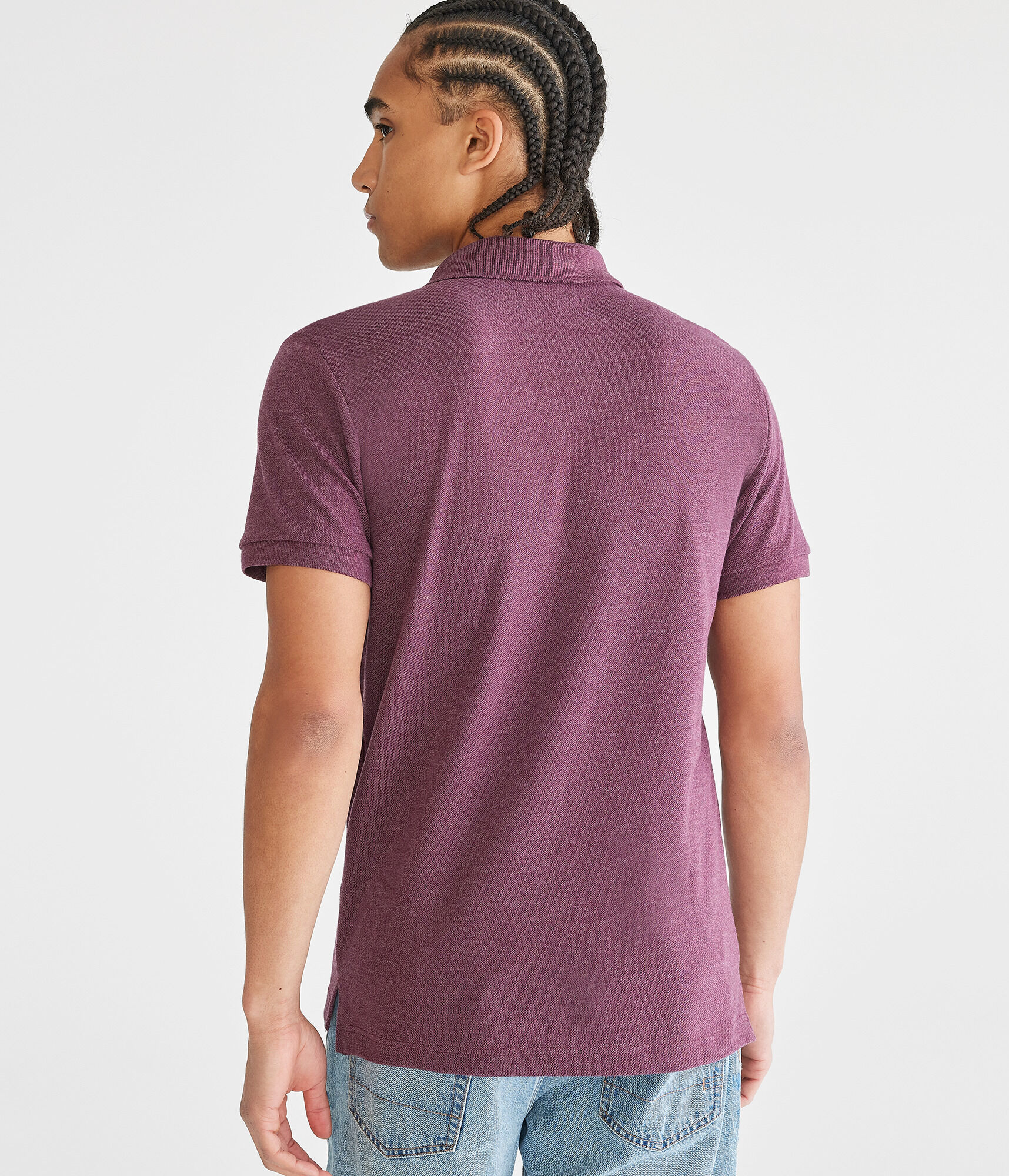 Eco A87 Logo Piqu&eacute; Polo