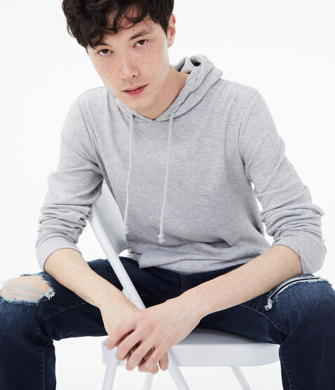 Long Sleeve Thermal Hooded Tee Long Sleeve Thermal Hooded Tee