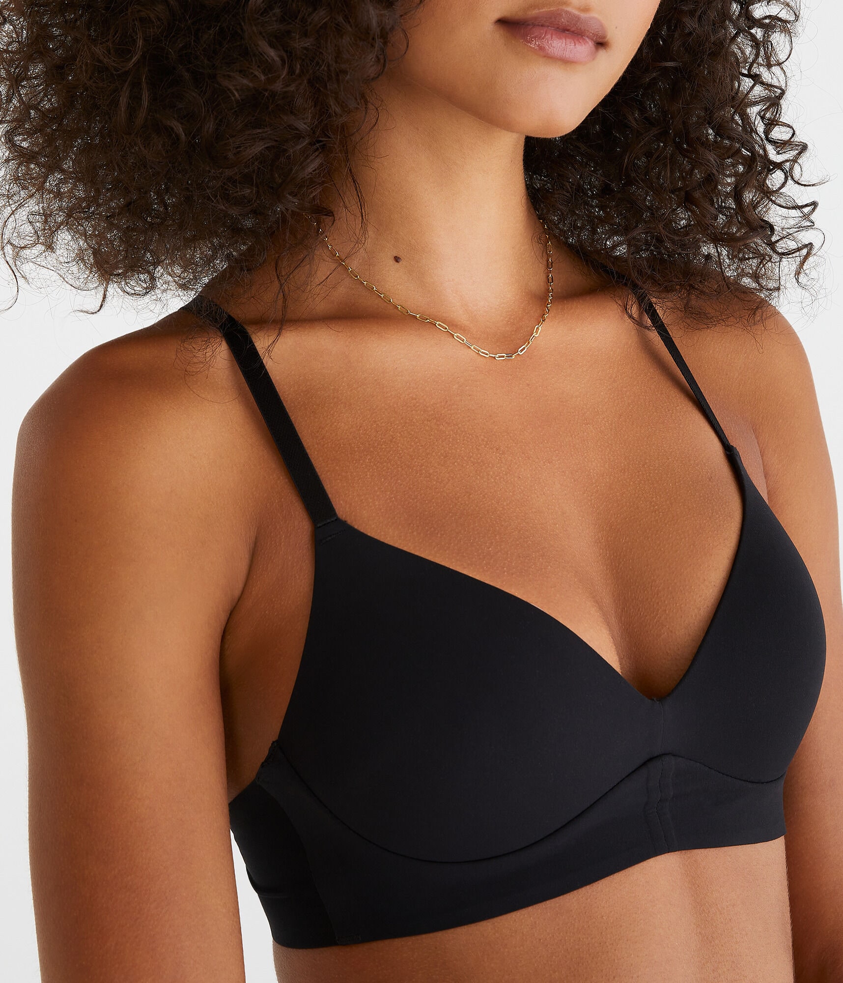 Seriously Soft Molded V-Neck Push-Up Bra