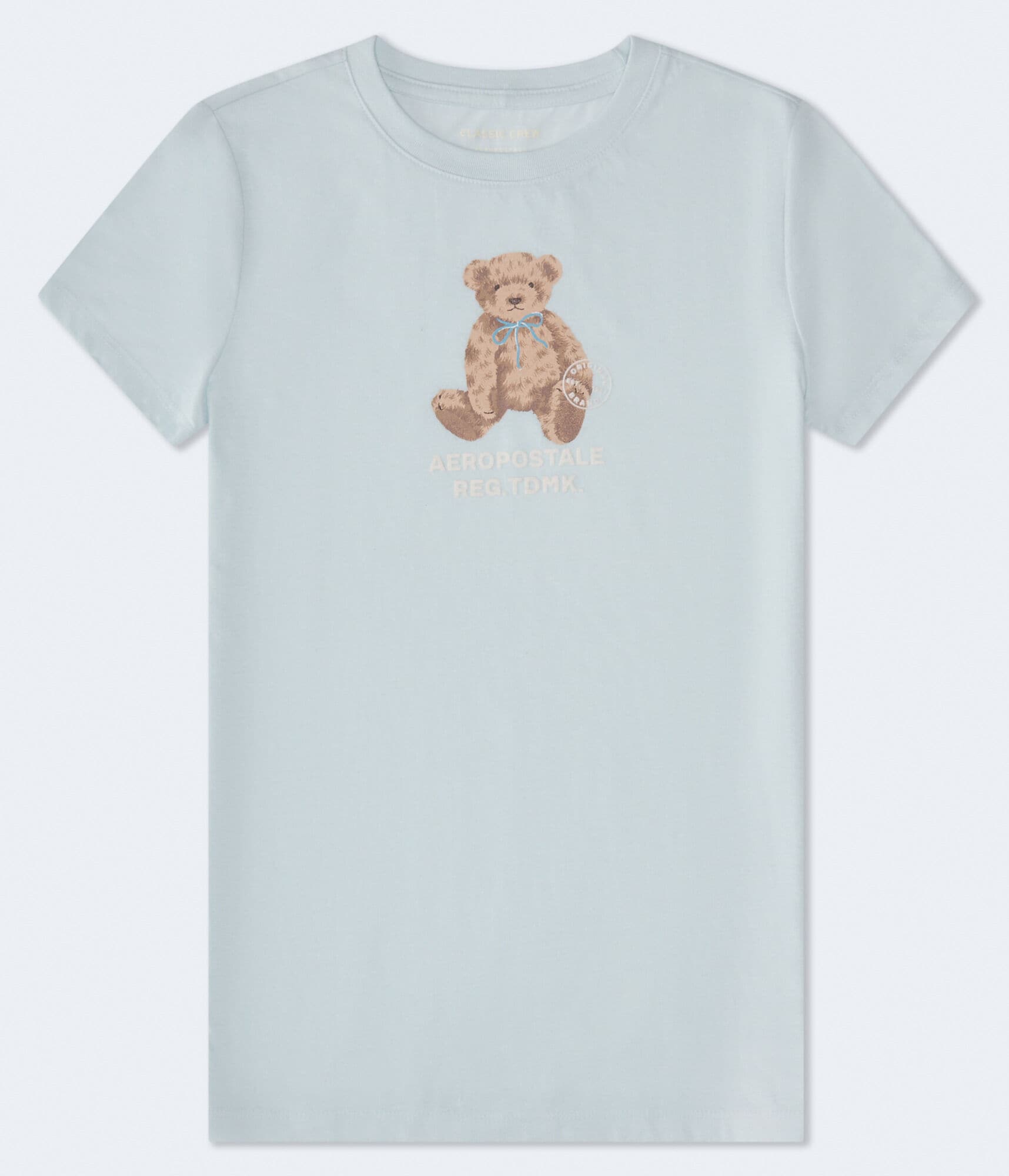 Aero Teddy Bear Flocked Graphic Tee