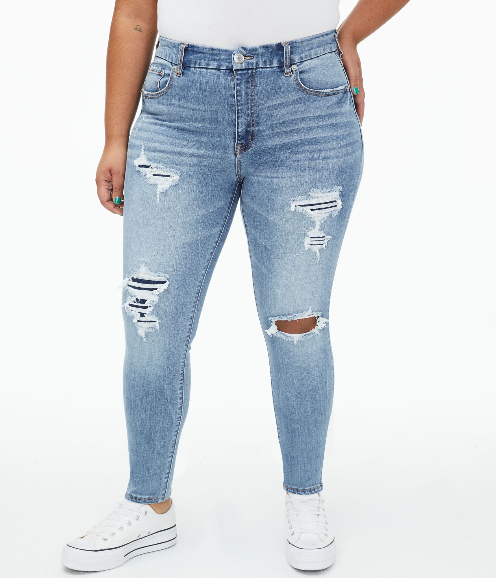 Premium Seriously Stretchy High-Rise Slim &amp; Thick Curvy Jegging