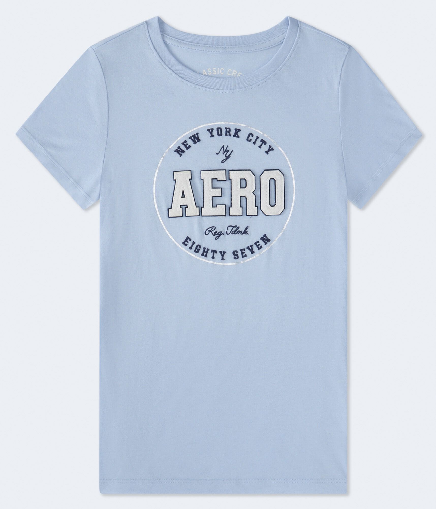 Aero Eighty Seven Foil Appliqu&eacute; Graphic Tee