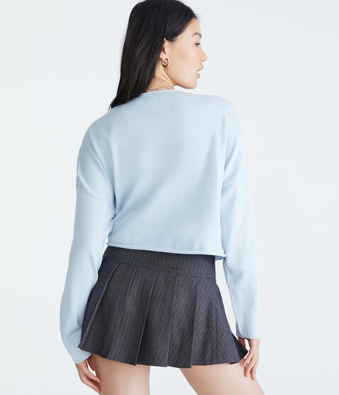 Peanuts® | Aéropostale Snoopy Hockey Off-The-Shoulder Sweater