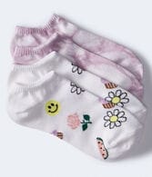 Tie-Dye & Icons Ankle Sock 2-Pack