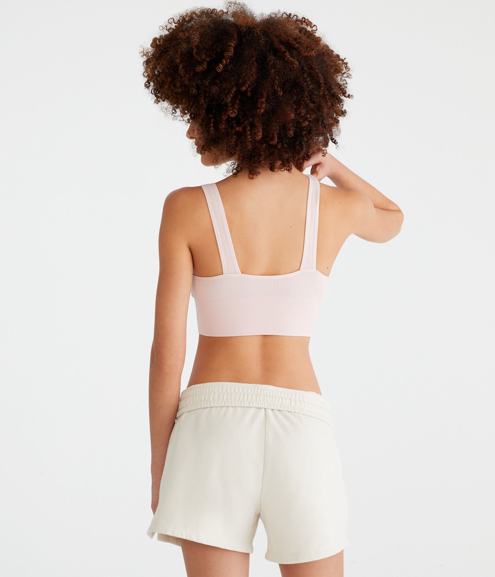 Seamless Scoop Long-Line Bralette