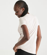 Aero NY Butterfly Flocked Graphic Tee