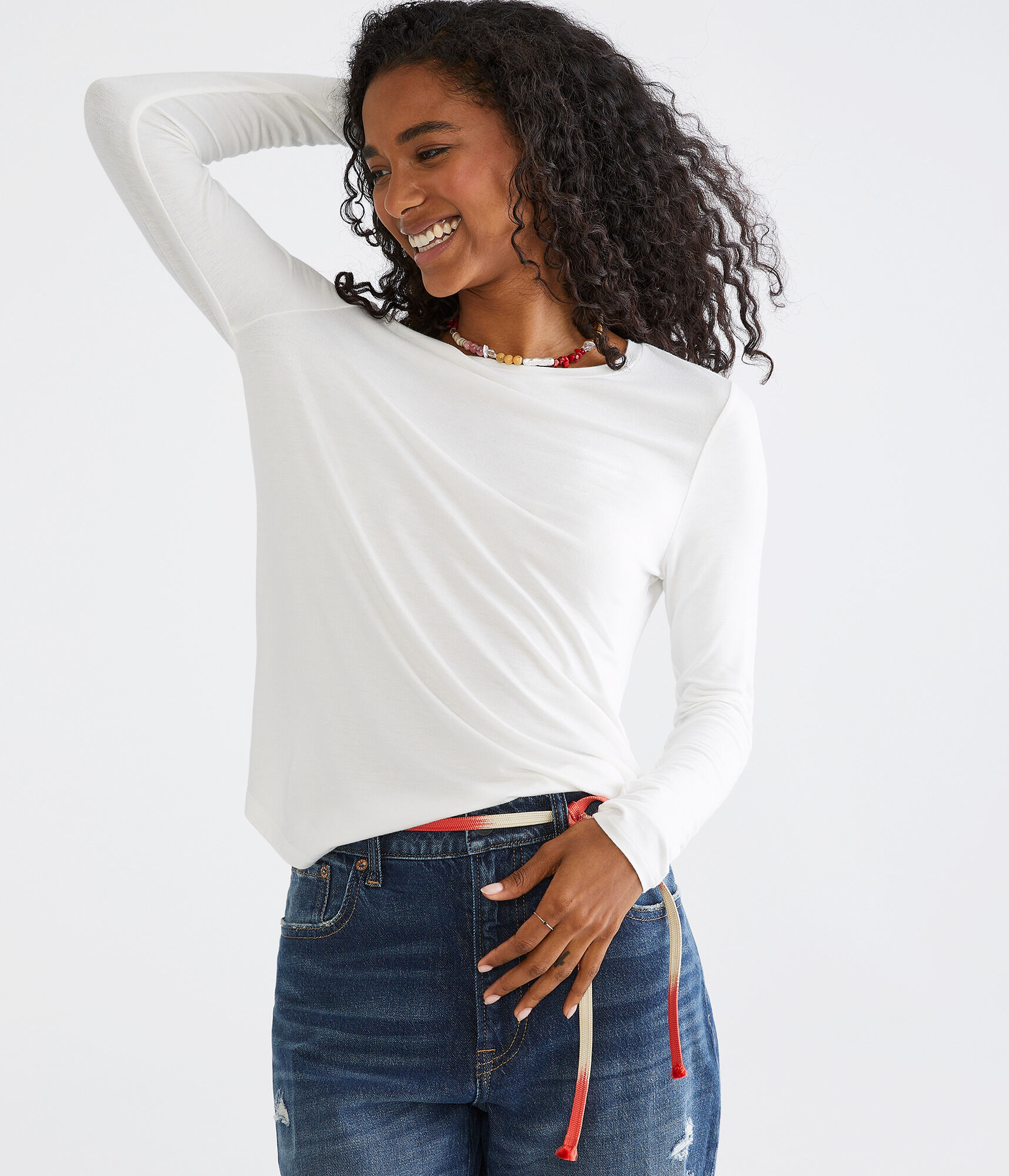 Long Sleeve Seriously Soft Crew Tee