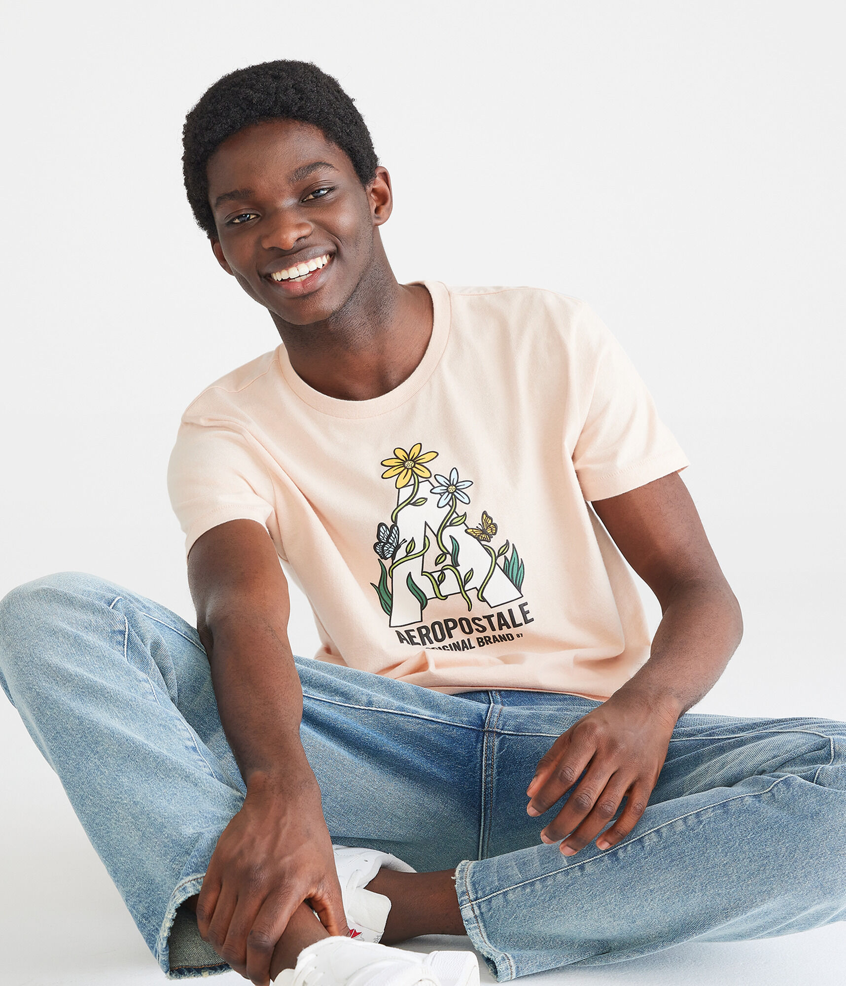 Aeropostale Nature Logo Graphic Tee