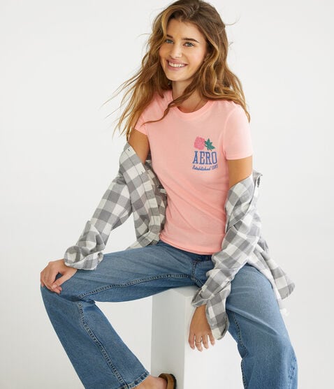 Aero Rose Graphic Tee