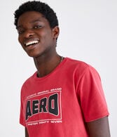 Aero Original Brand Box Logo Graphic Tee