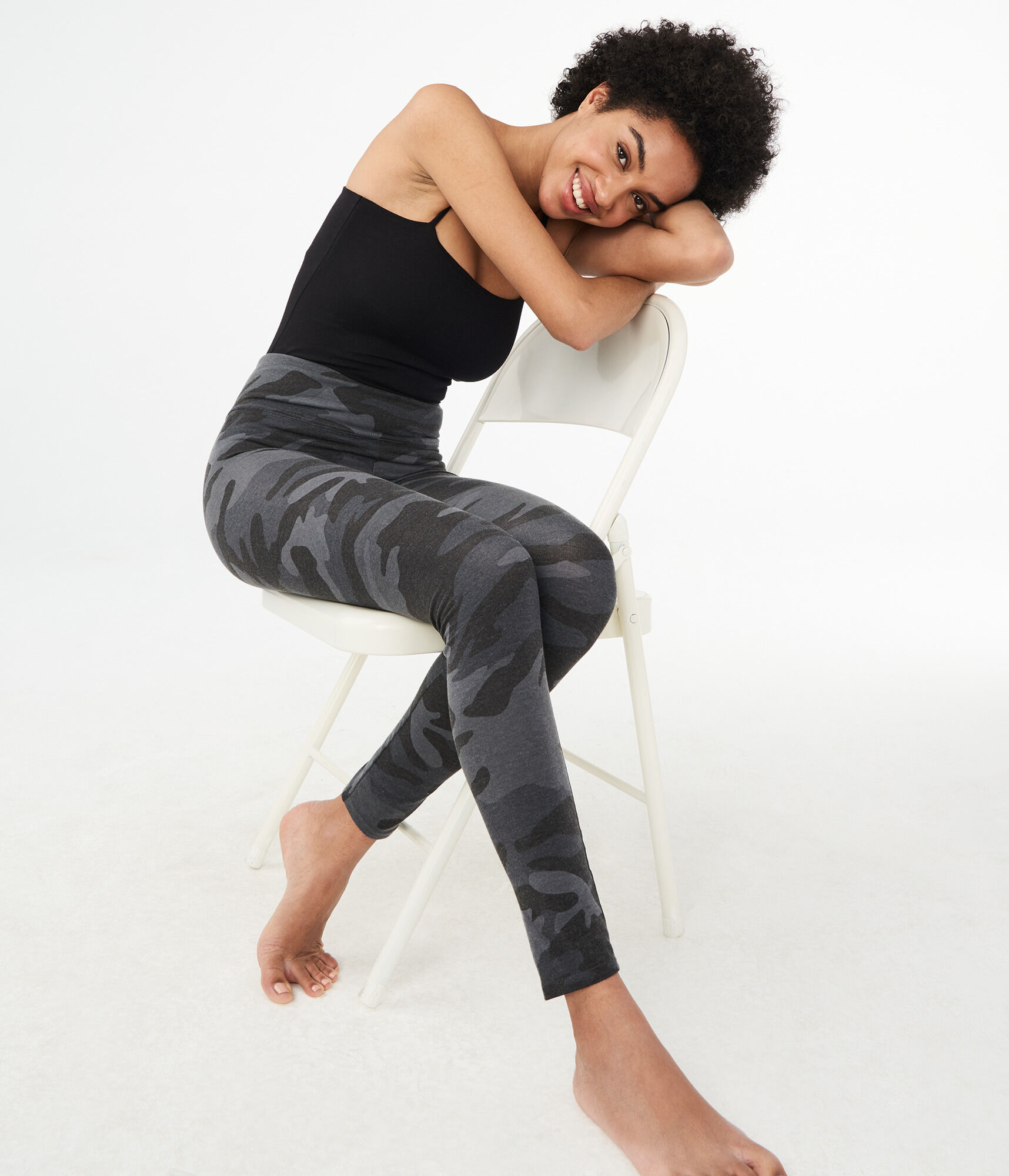 LLD High-Waisted Camo Leggings