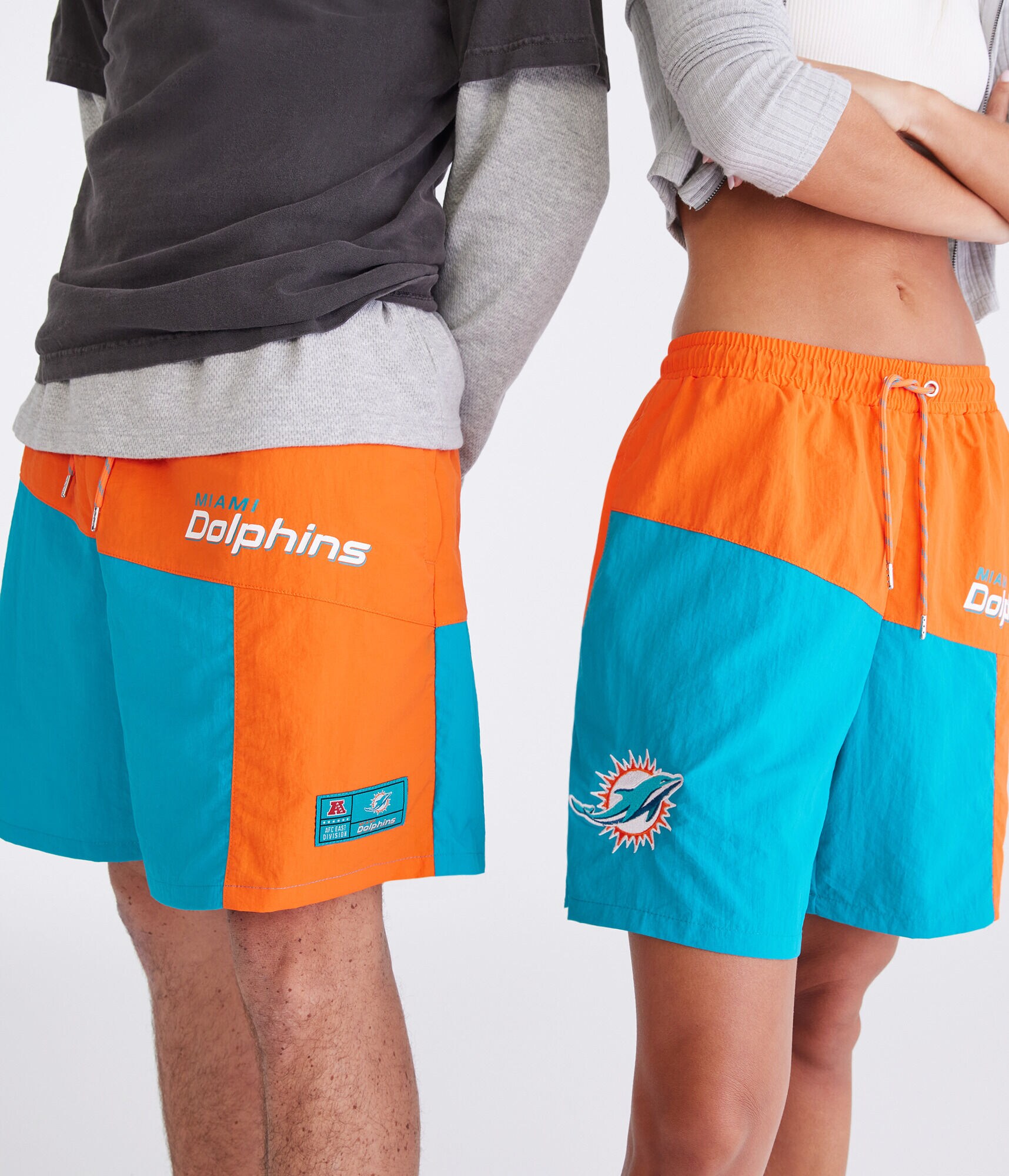 Miami Dolphins Nylon Shorts 6.5"