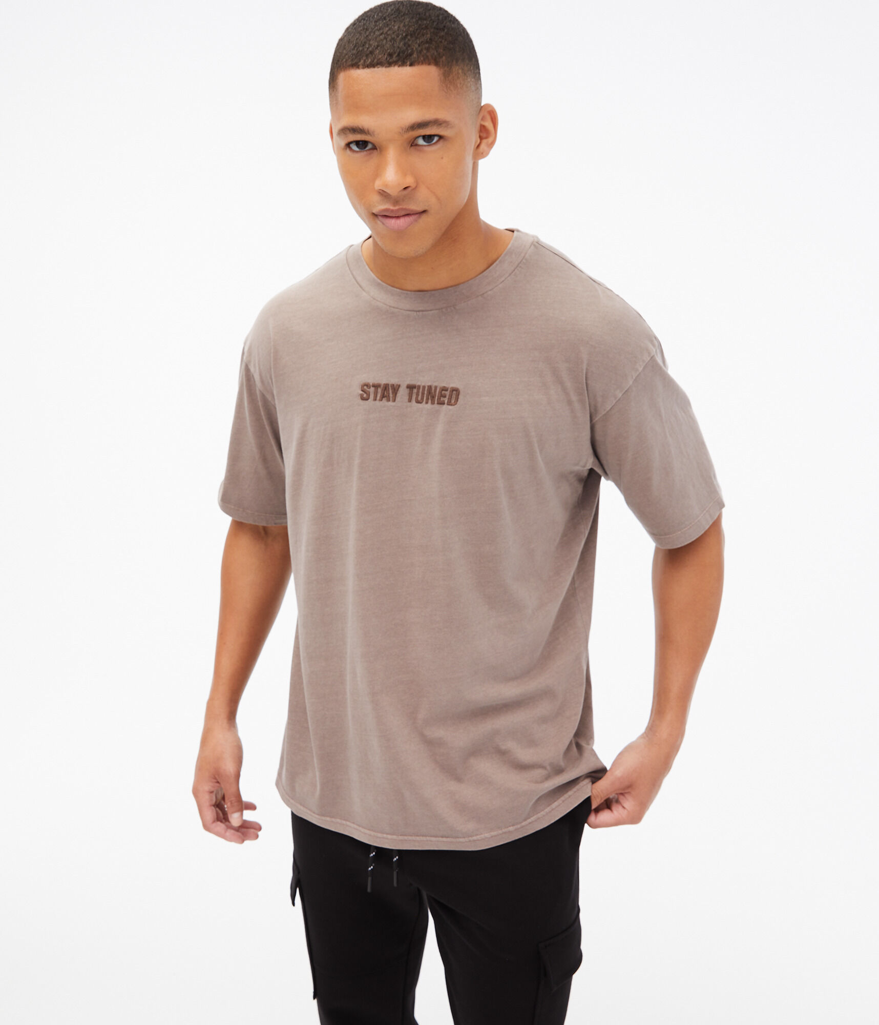 Stay Tuned Loose Fit Graphic Tee
