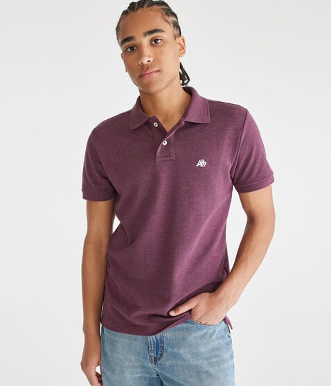 Eco A87 Logo Piqué Polo