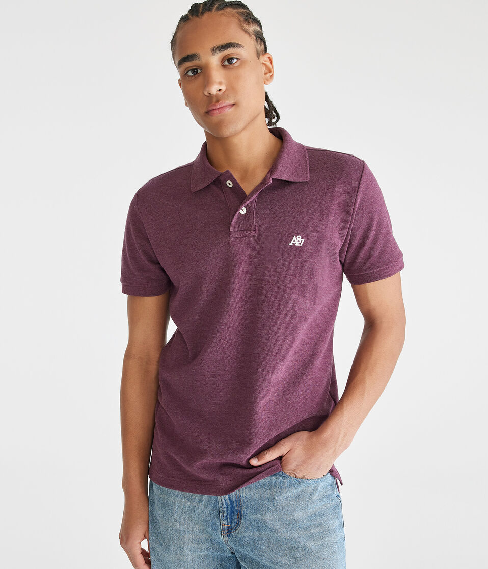 Eco A87 Logo Piqué Polo