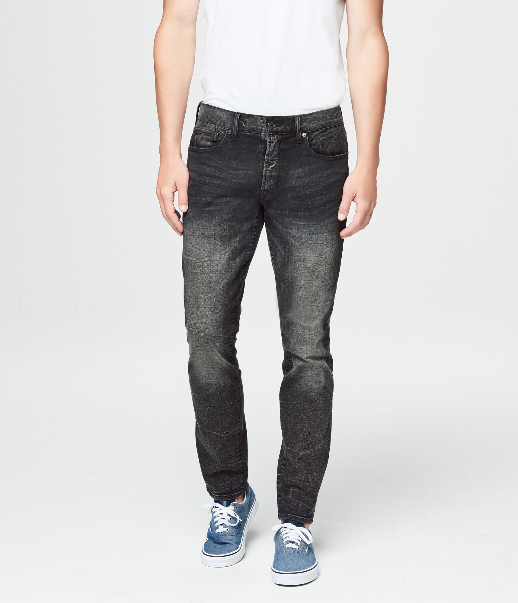 Super Skinny Dark Grey Wash Stretch Jean