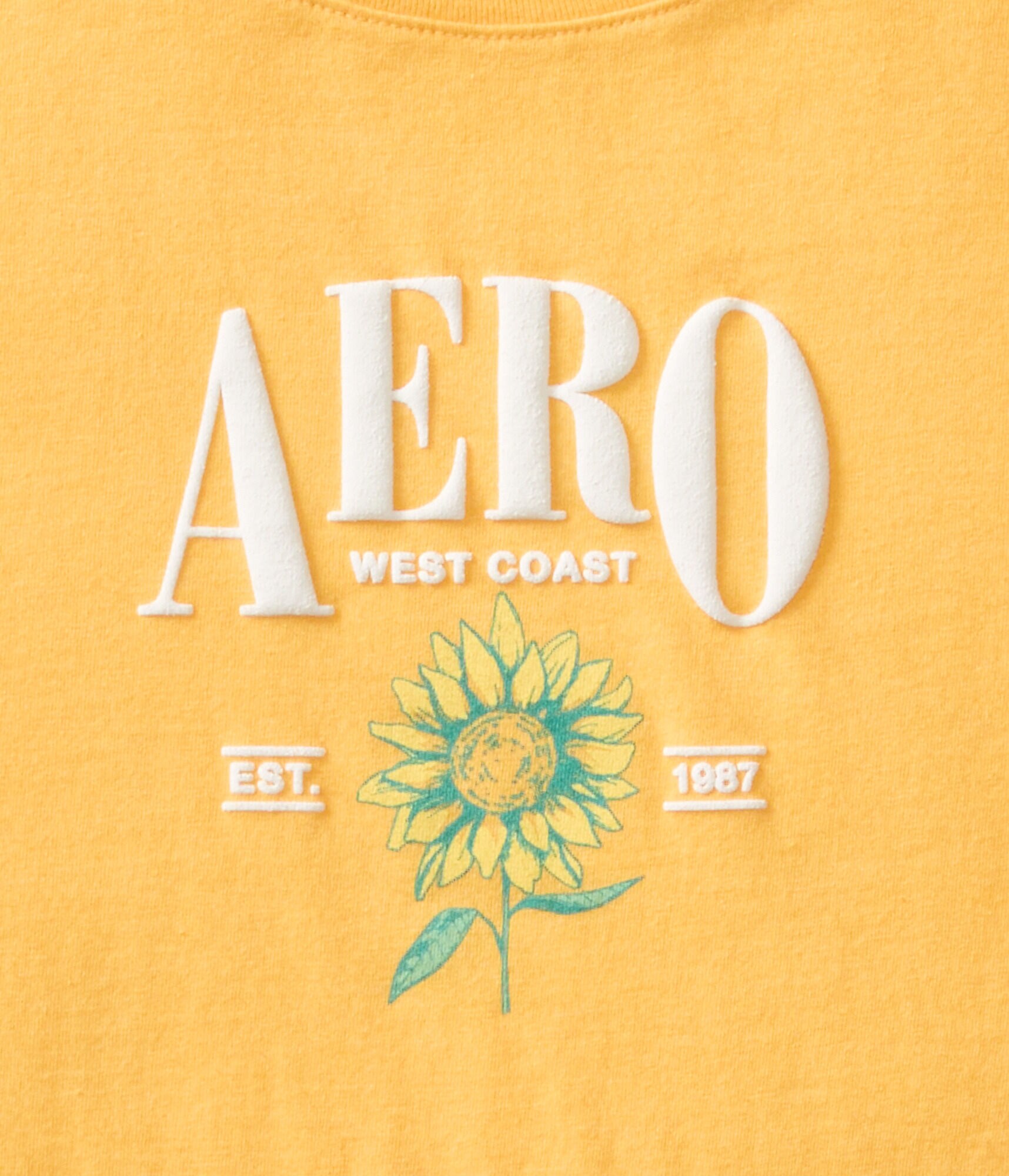 Aero Sunflower Graphic Tee