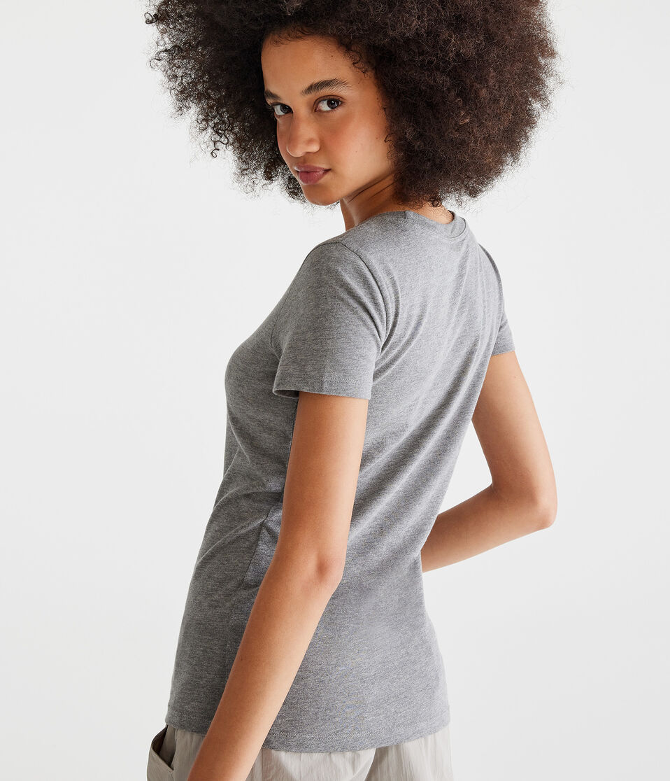 Aeropostale 87 Butterfly Foil Graphic Tee