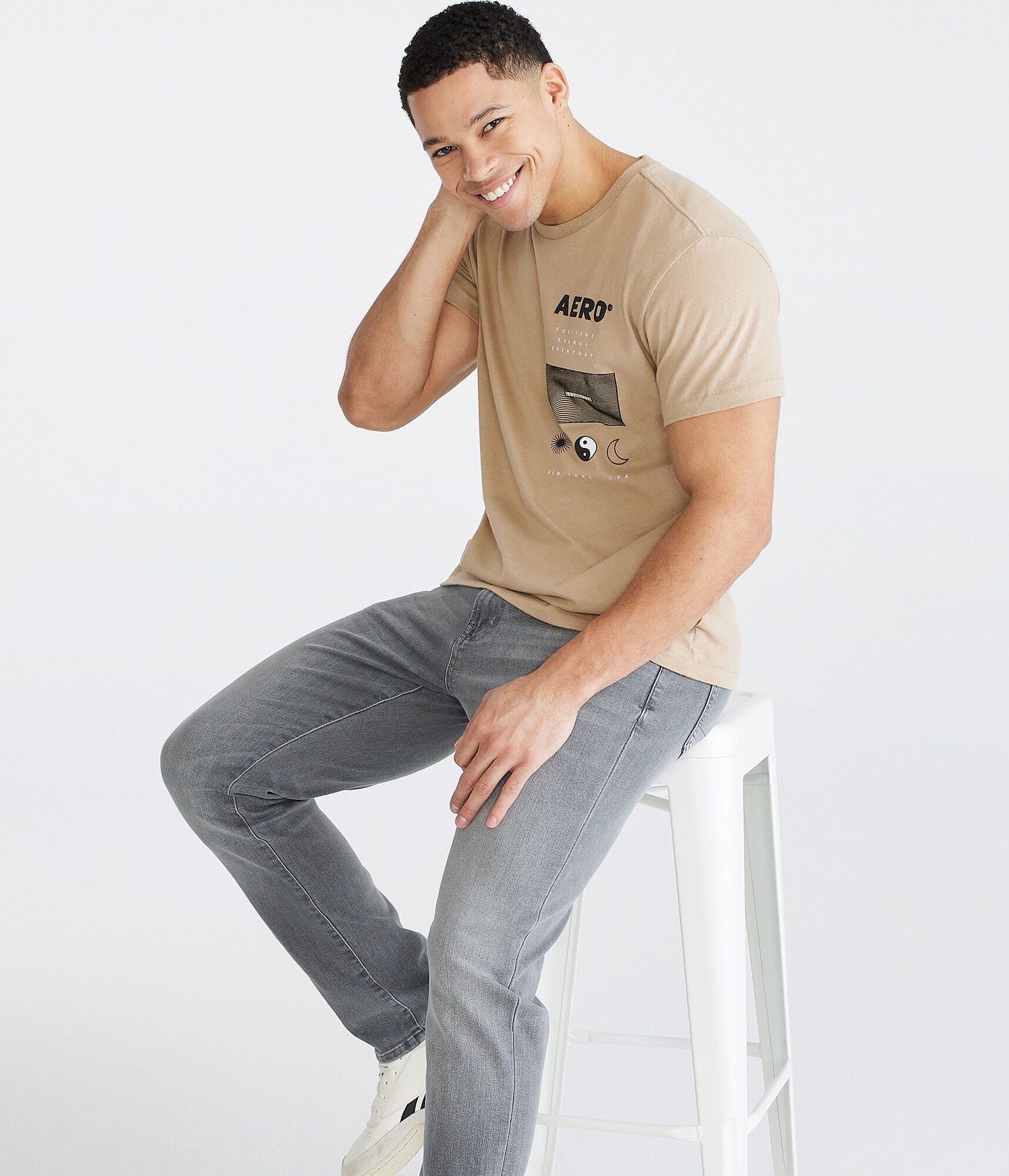 Aero Celestial Logo Graphic Tee