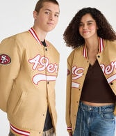 San Francisco 49ers Satin Bomber Jacket