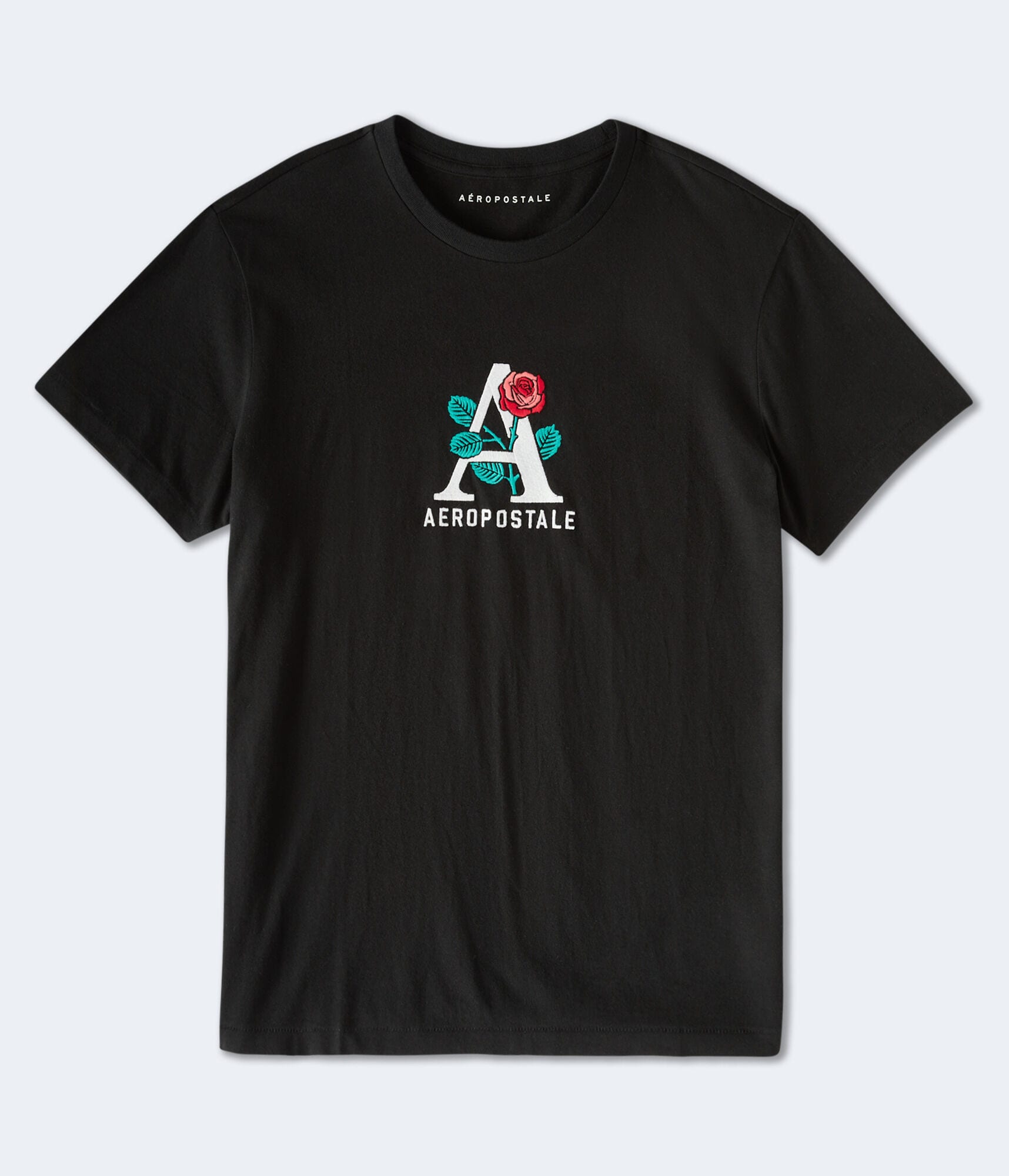 Rose Letter A Graphic Tee