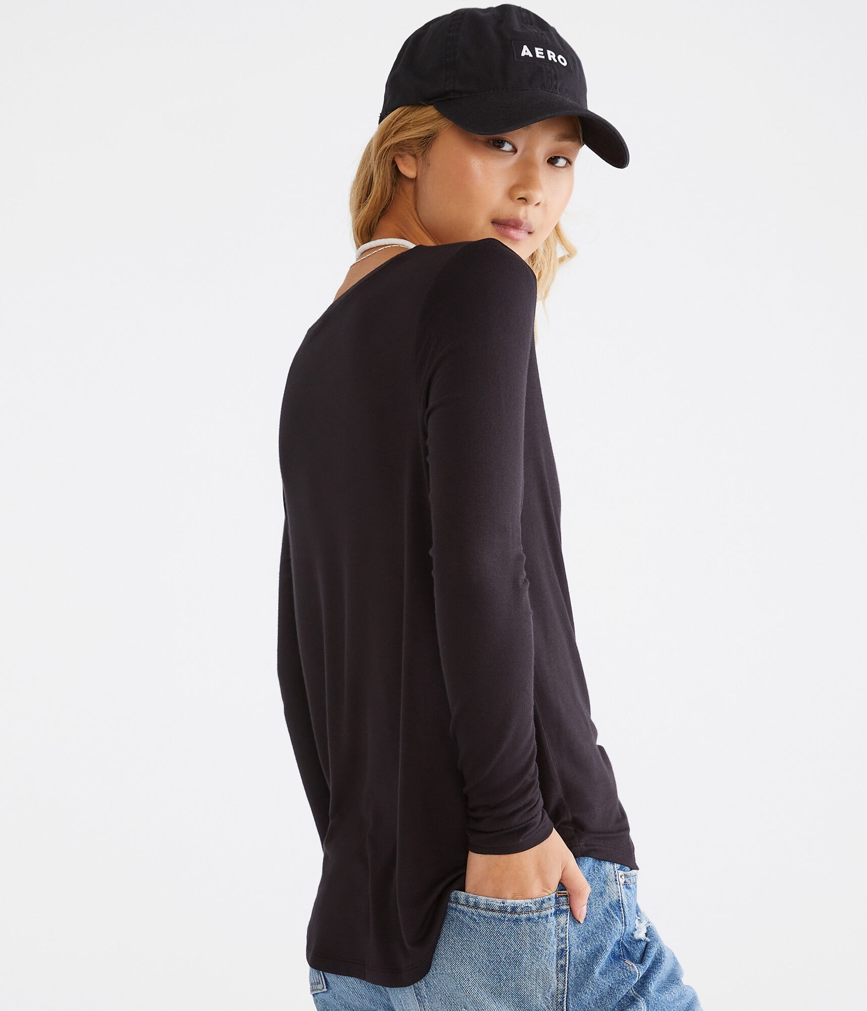 Long Sleeve Seriously Soft Crew Tee