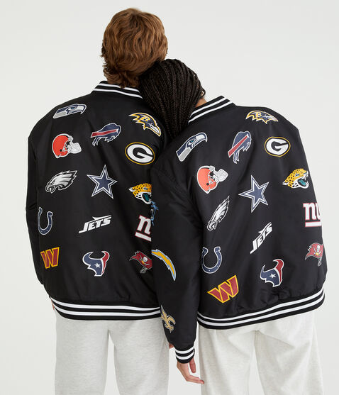 NFL Team Logos Bomber Jacket NFL Team Logos Bomber Jacket