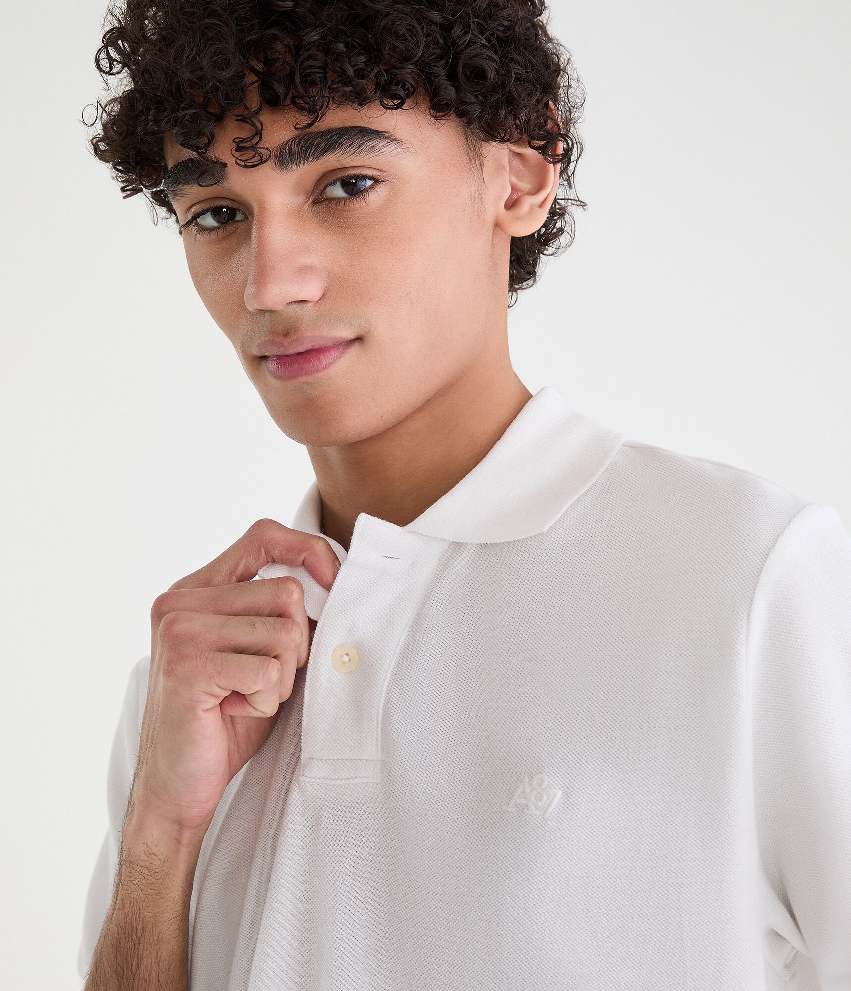 Tonal A87 Logo Piqu&eacute; Polo