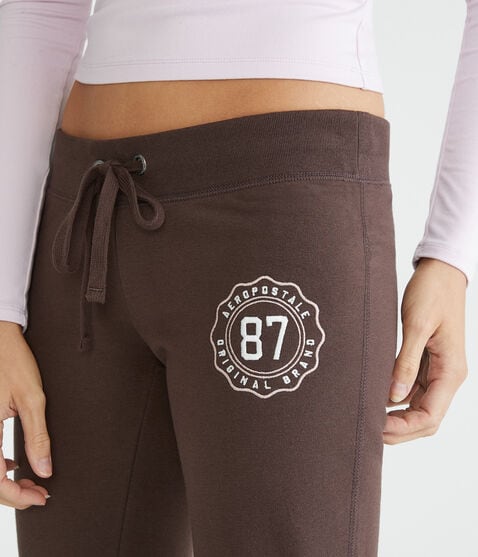 Aeropostale 87 Crest Fit & Flare Sweatpants Aeropostale 87 Crest Fit & Flare Sweatpants