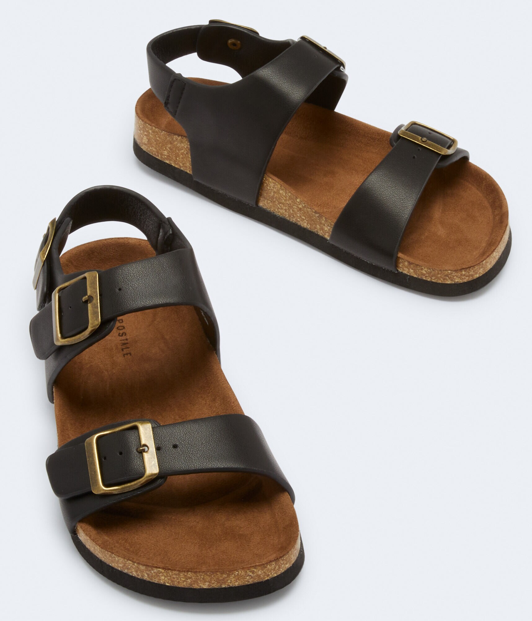 Double Strap Cork Sandal