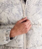 Forest Camo Heavyweight Mock-Neck Puffer Jacket