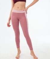 Colorblocked Pocket Ankle Leggings