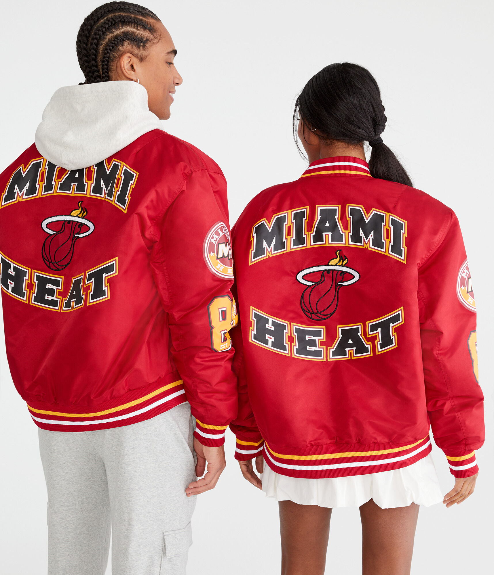 Miami Heat Basketball Bomber Jacket
