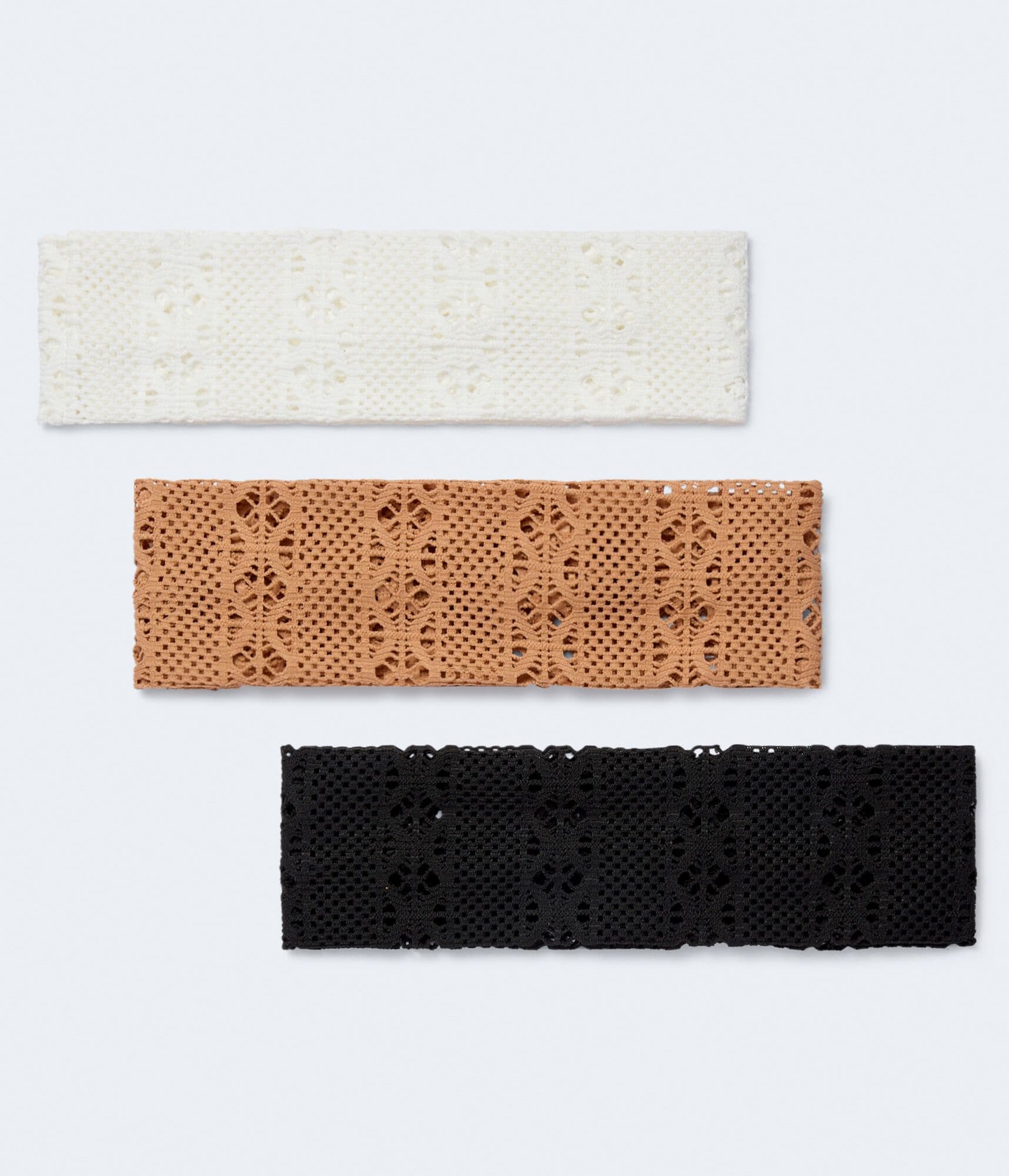 Lace Wrap Headband 3-Pack