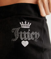 Juicy Couture Bling Velour Track Pants