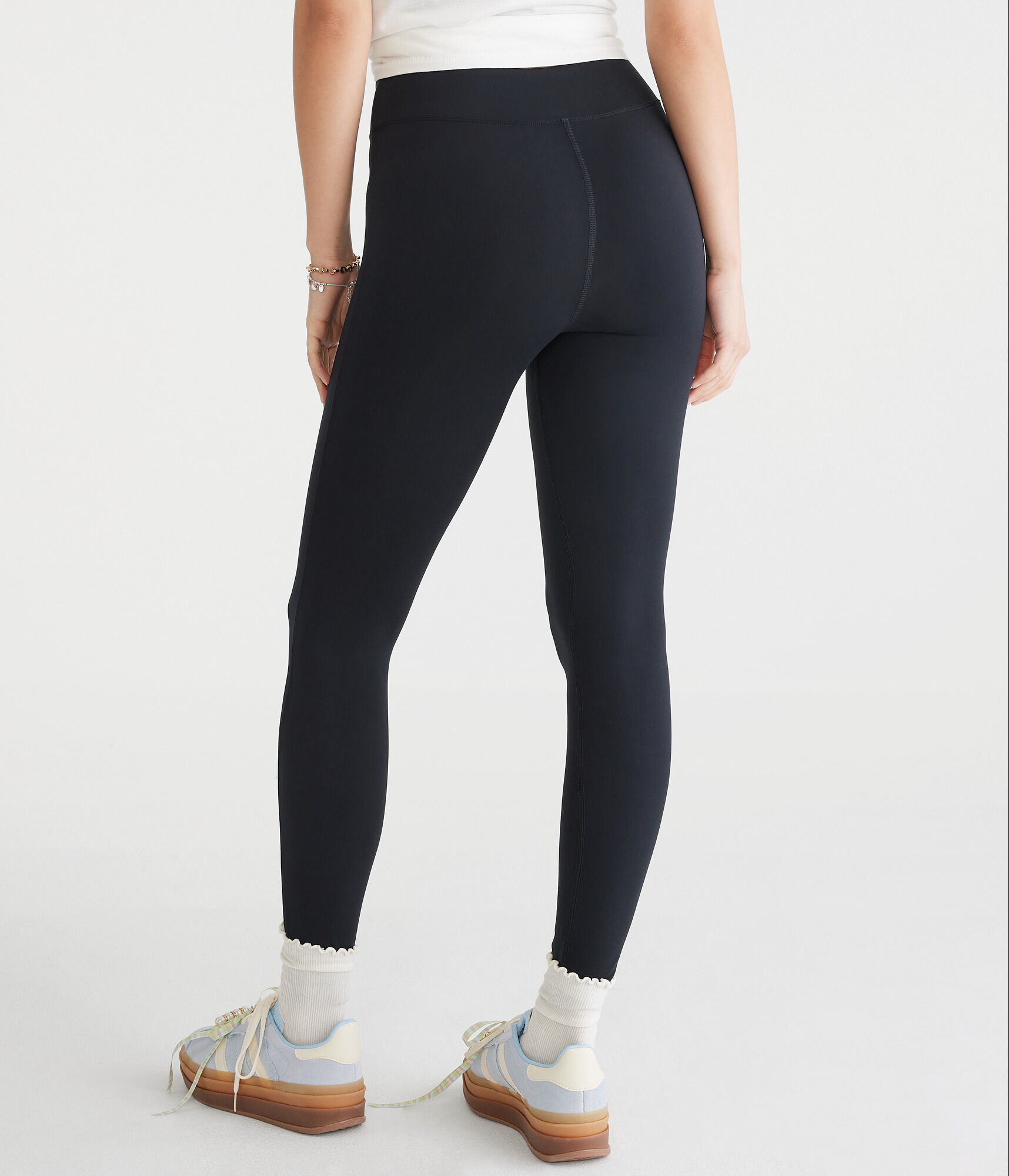 Air Soft Low-Rise Crossover Leggings