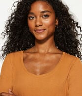 Long Sleeve Seriously Soft Ribbed V-Neck Tee