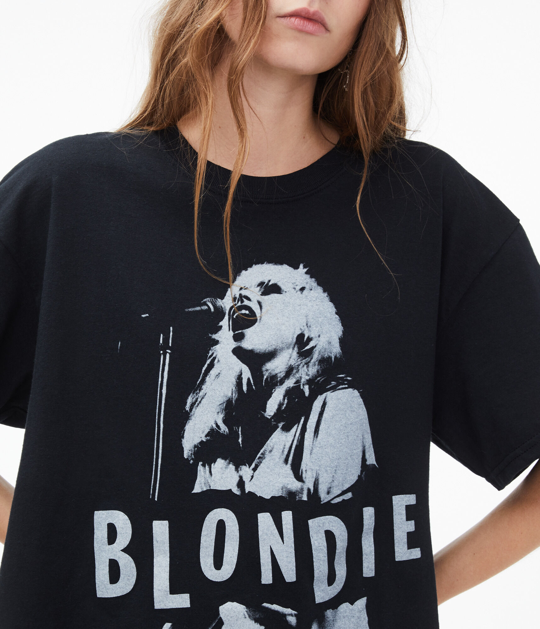 Blondie Cropped Graphic Tee***