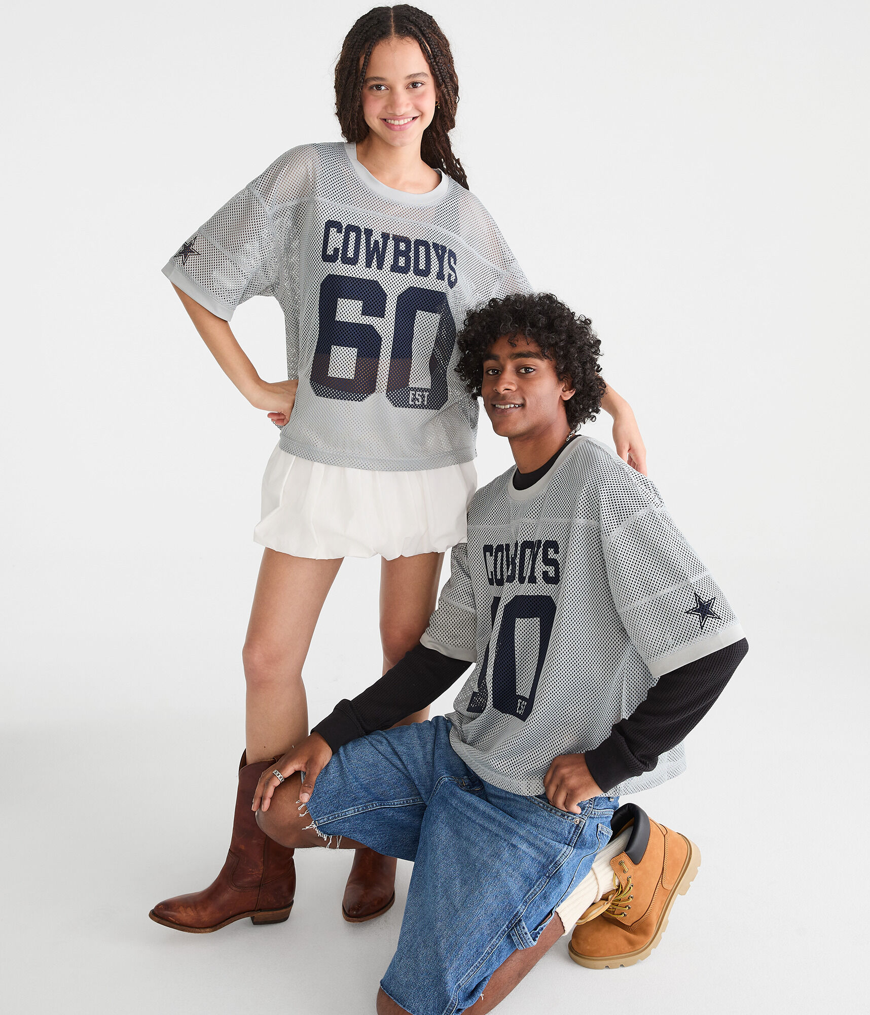 Dallas Cowboys Boxy Mesh Tee