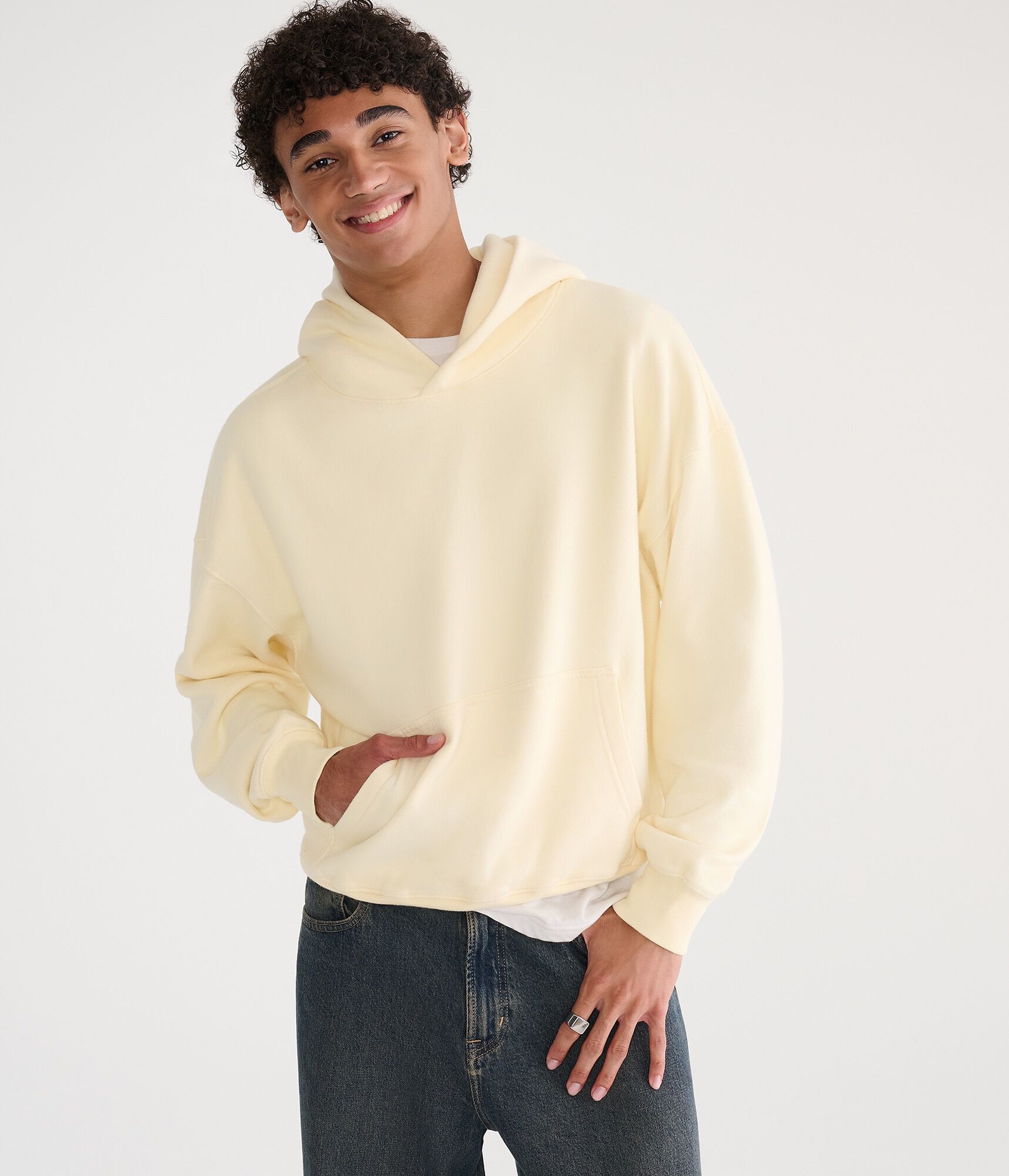 Cloud Soft Boxy Pullover Hoodie