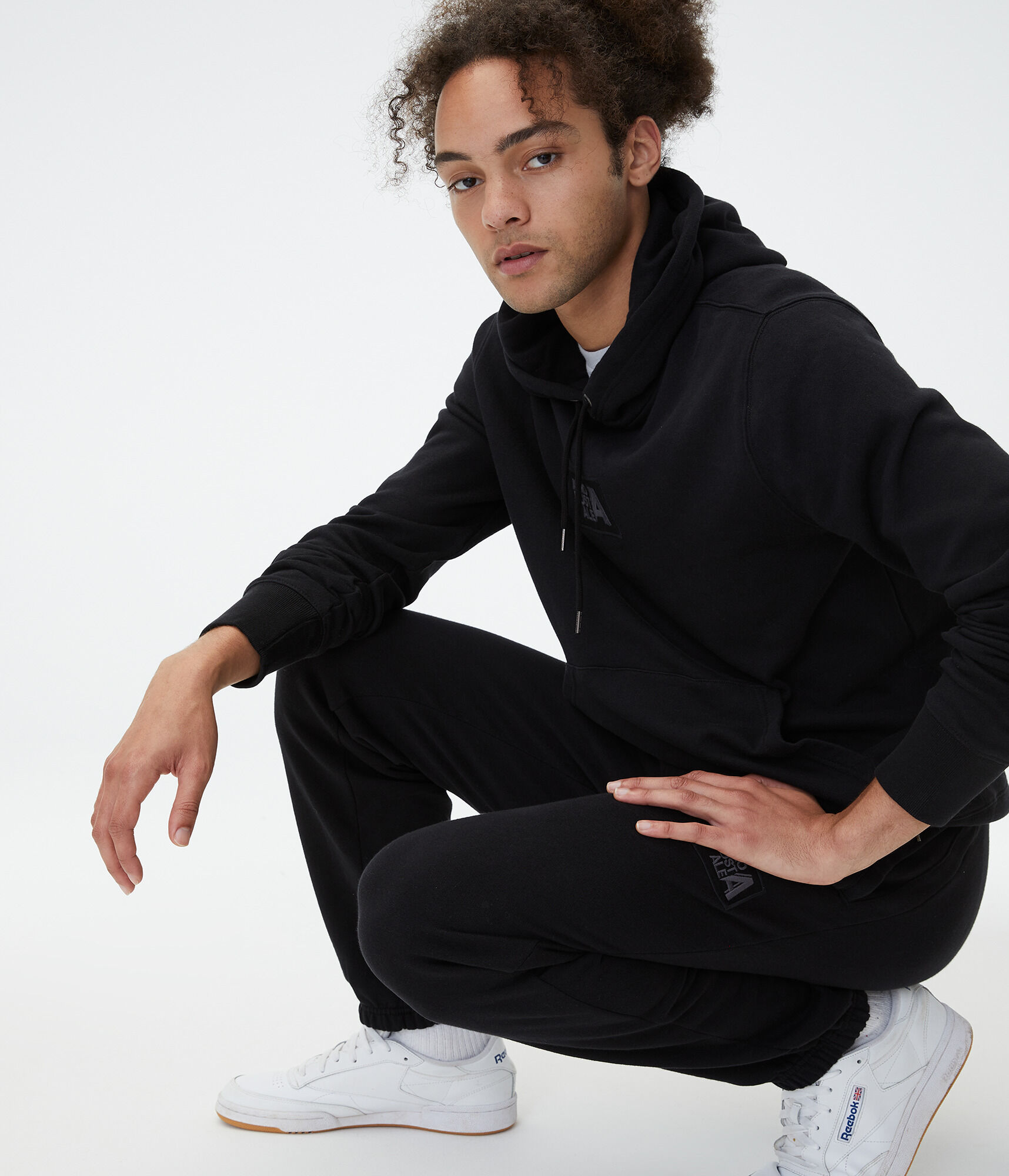 Aeropostale Letter Box Logo Pullover Hoodie