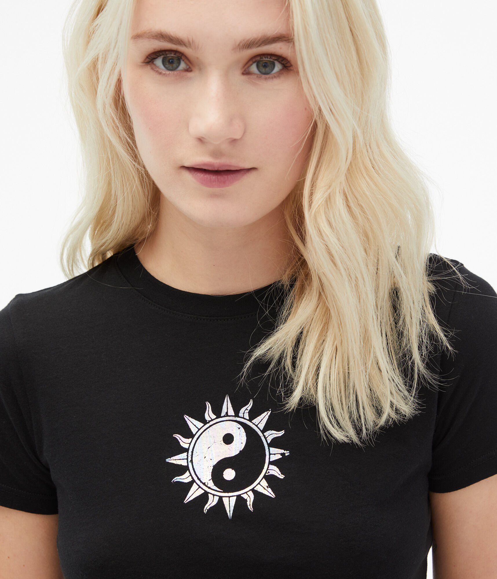 Yin Yang Sun Graphic Tee