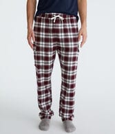 Plaid Flannel Cargo Sleep Pants