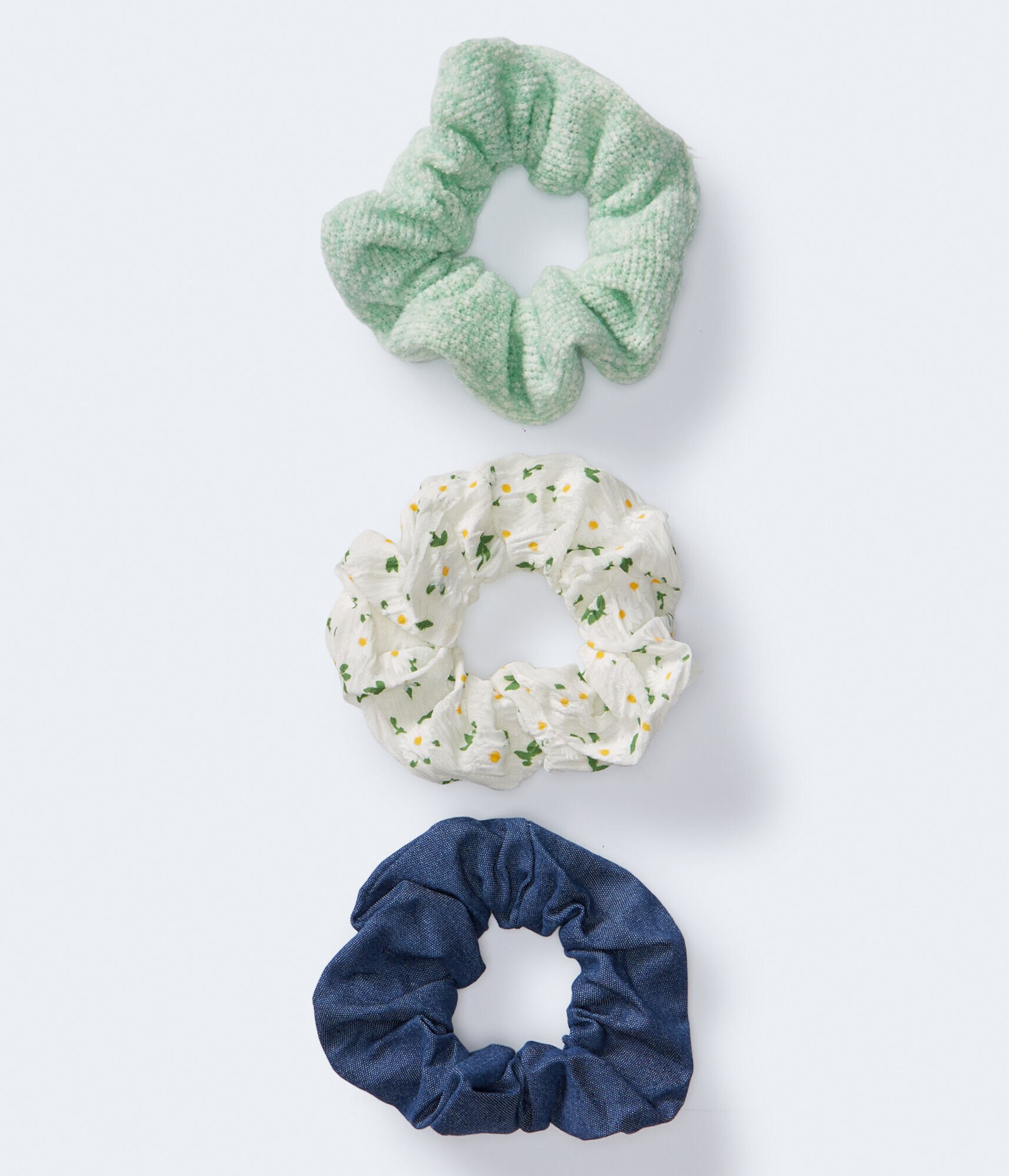 Floral Scrunchie 3-Pack