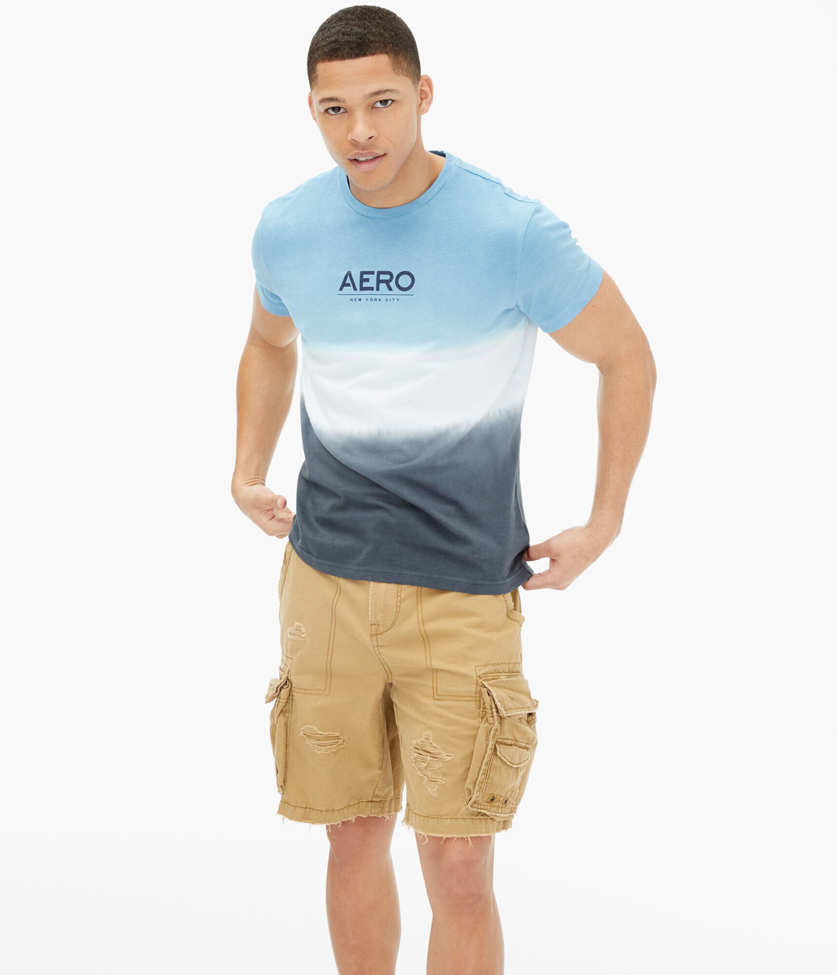 Aero Dip-Dye Graphic Tee