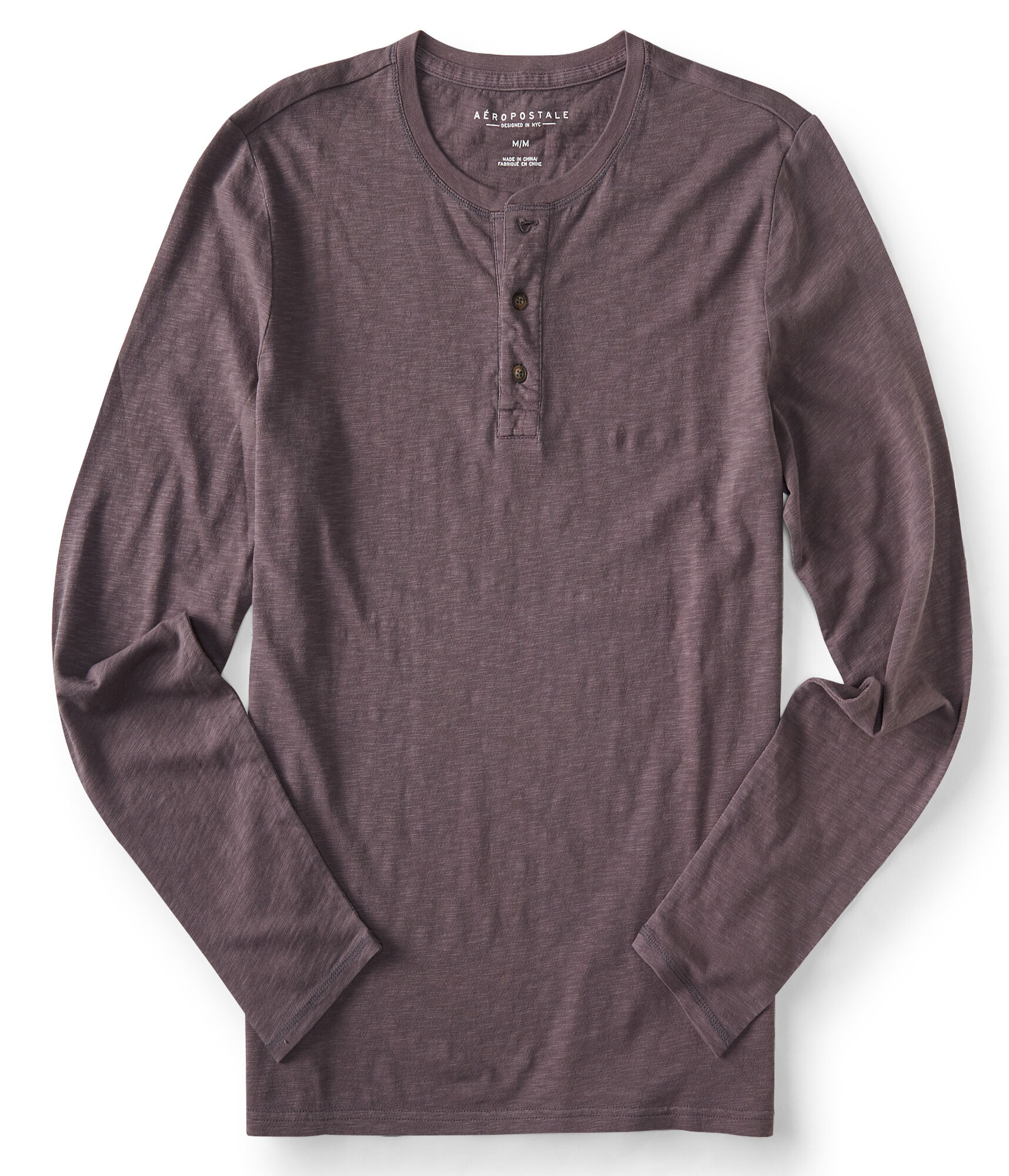 Long Sleeve Surf Wash Henley
