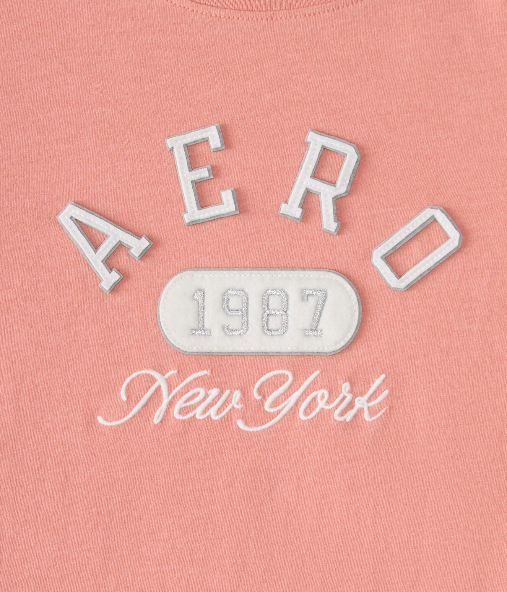 Aero New York Appliqu&eacute; Graphic Tee