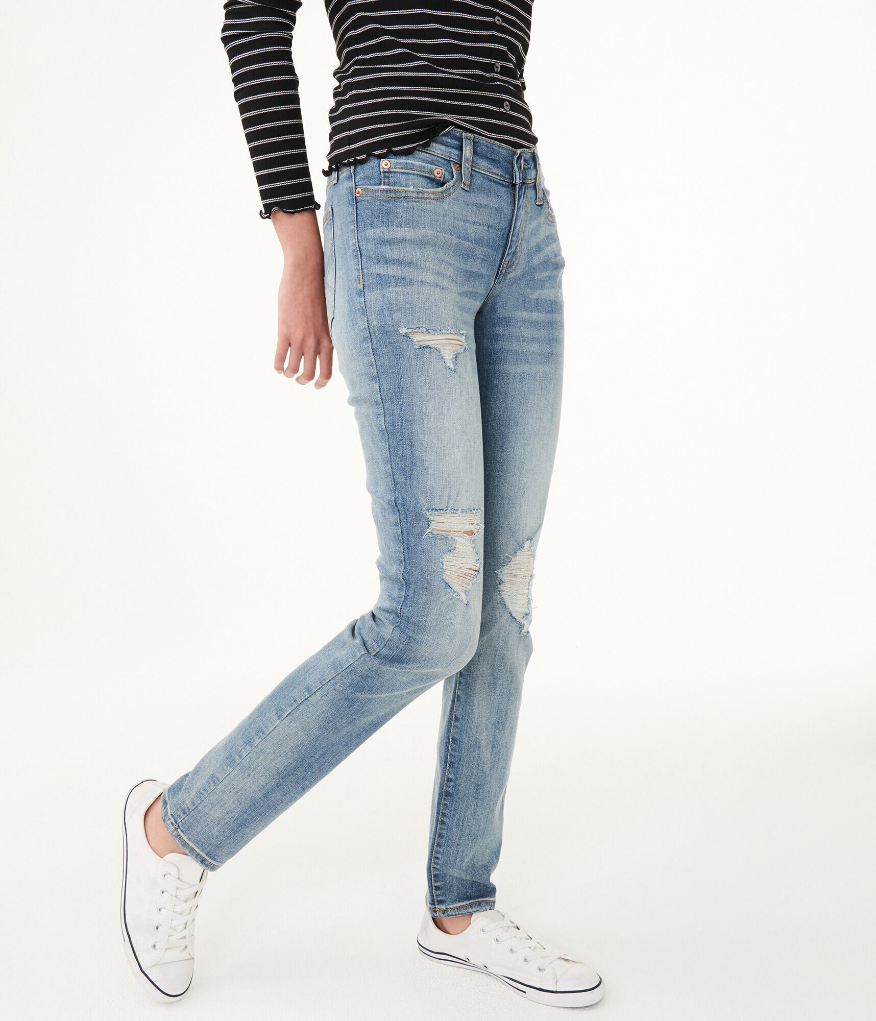 Low-Rise Skinny Jean***