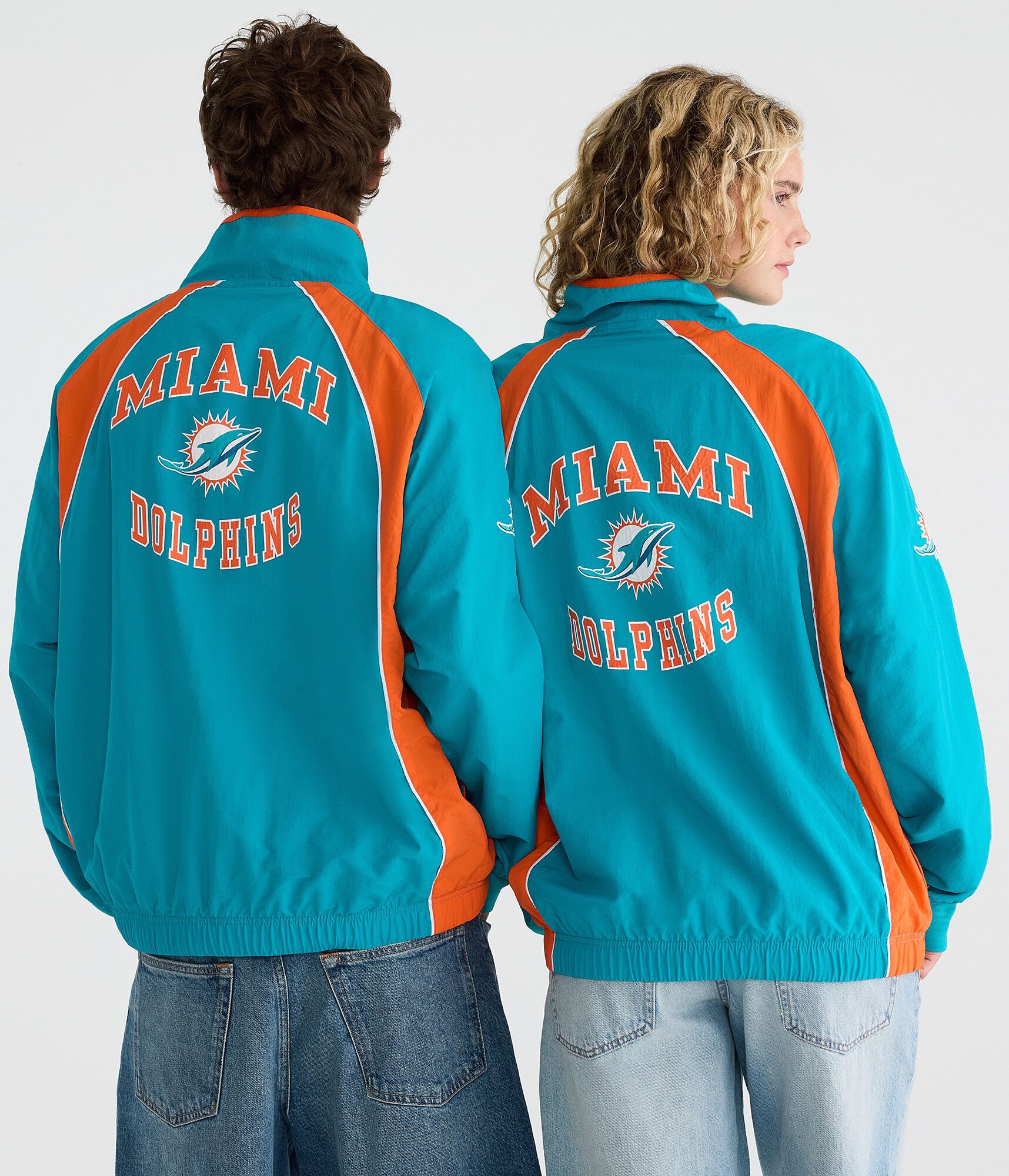 Miami Dolphins Quarter-Zip Track Jacket