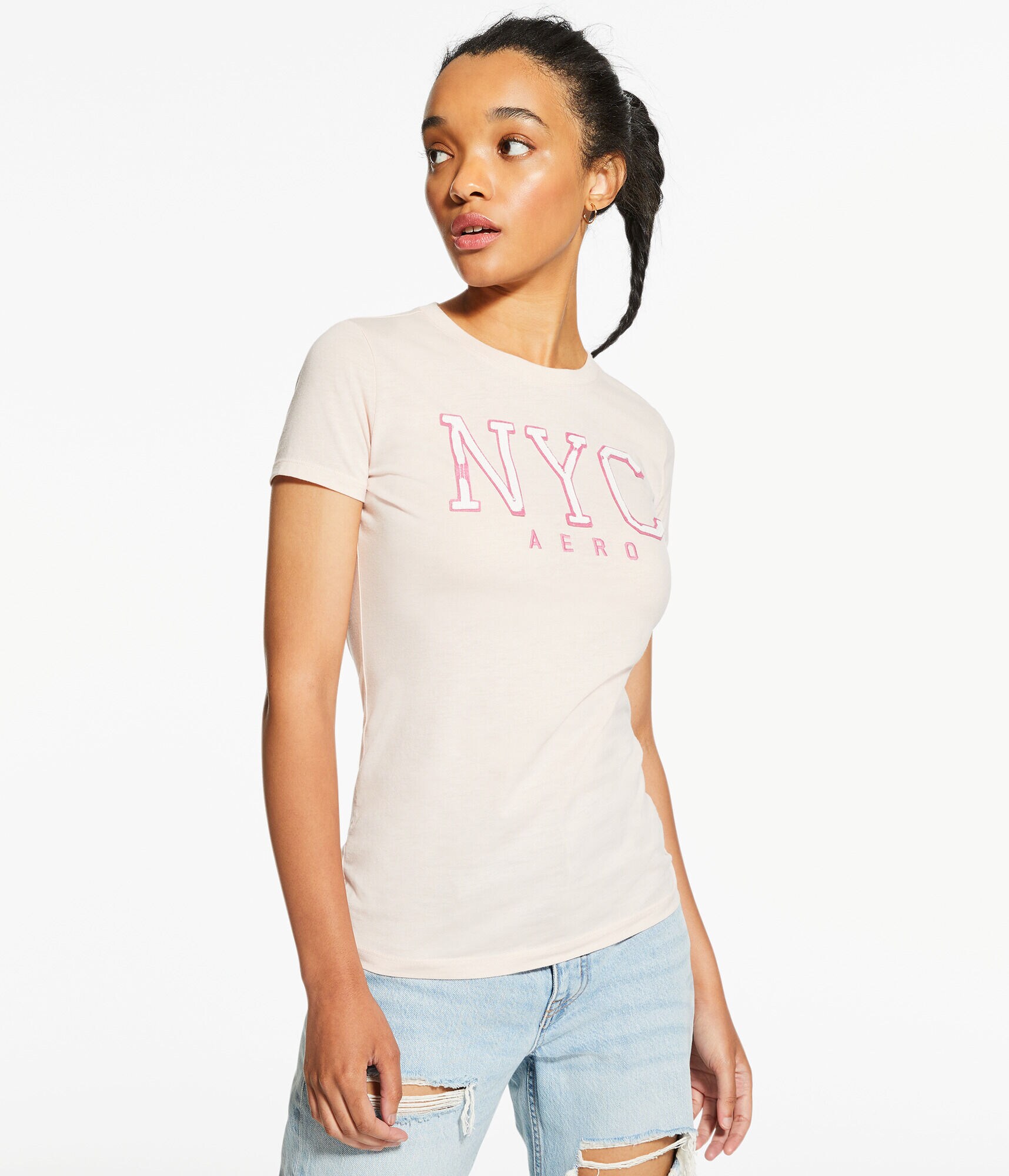 NYC Aero Appliqu&eacute; Graphic Tee